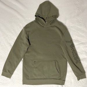 Boy’s Fender Guitar Hoodie Green XXL 16-18